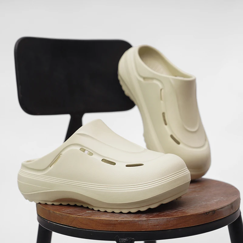 Couples' Closed - Toe Slippers Summer EVA Non - Slip Wear - Resistant Clog Shoes Outdoor Breathable Camping Beach Sandals
Couples' Closed - Toe Slippers Summer EVA Non - Slip Wear - Resistant Clog Shoes Outdoor Breathable Camping Beach Sandals