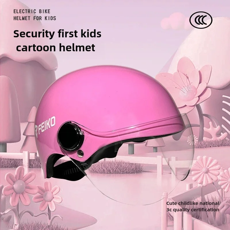 Children's Helmet, Electric Car Helmet, Summer Sun Protection Baby Half Helmet, Four Seasons Unisex Cartoon
Children's Helmet, Electric Car Helmet, Summer Sun Protection Baby Half Helmet, Four Seasons Unisex Cartoon