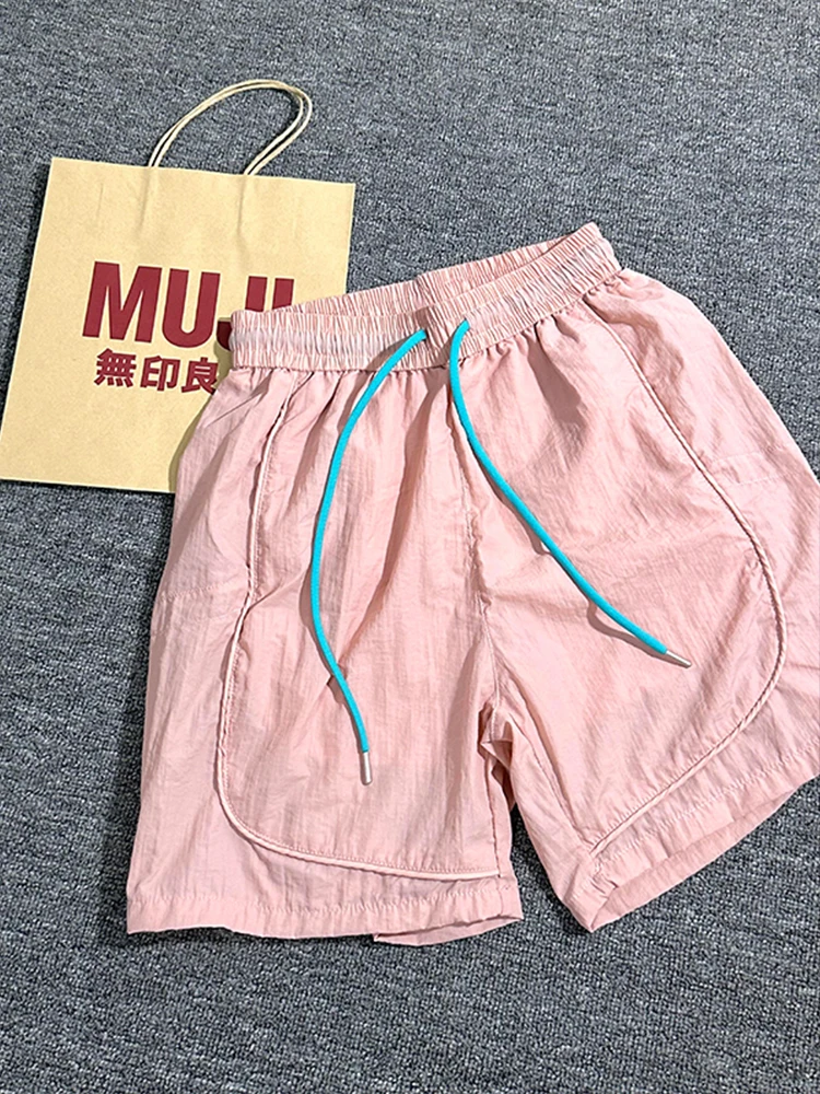 Dopamine Pink Quick Dry Shorts Thin Outdoor Cycling Running Sports Beach Pants Men Women Summer Lightweight Casual Trousers
Dopamine Pink Quick Dry Shorts Thin Outdoor Cycling Running Sports Beach Pants Men Women Summer Lightweight Casual Trousers