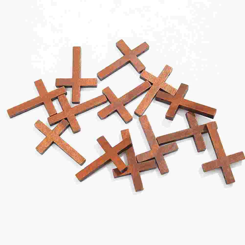25 Pcs Beads for Jewelry Making Wooden Cross of The Lid Charms Decoration Crafts
25 Pcs Beads for Jewelry Making Wooden Cross of The Lid Charms Decoration Crafts