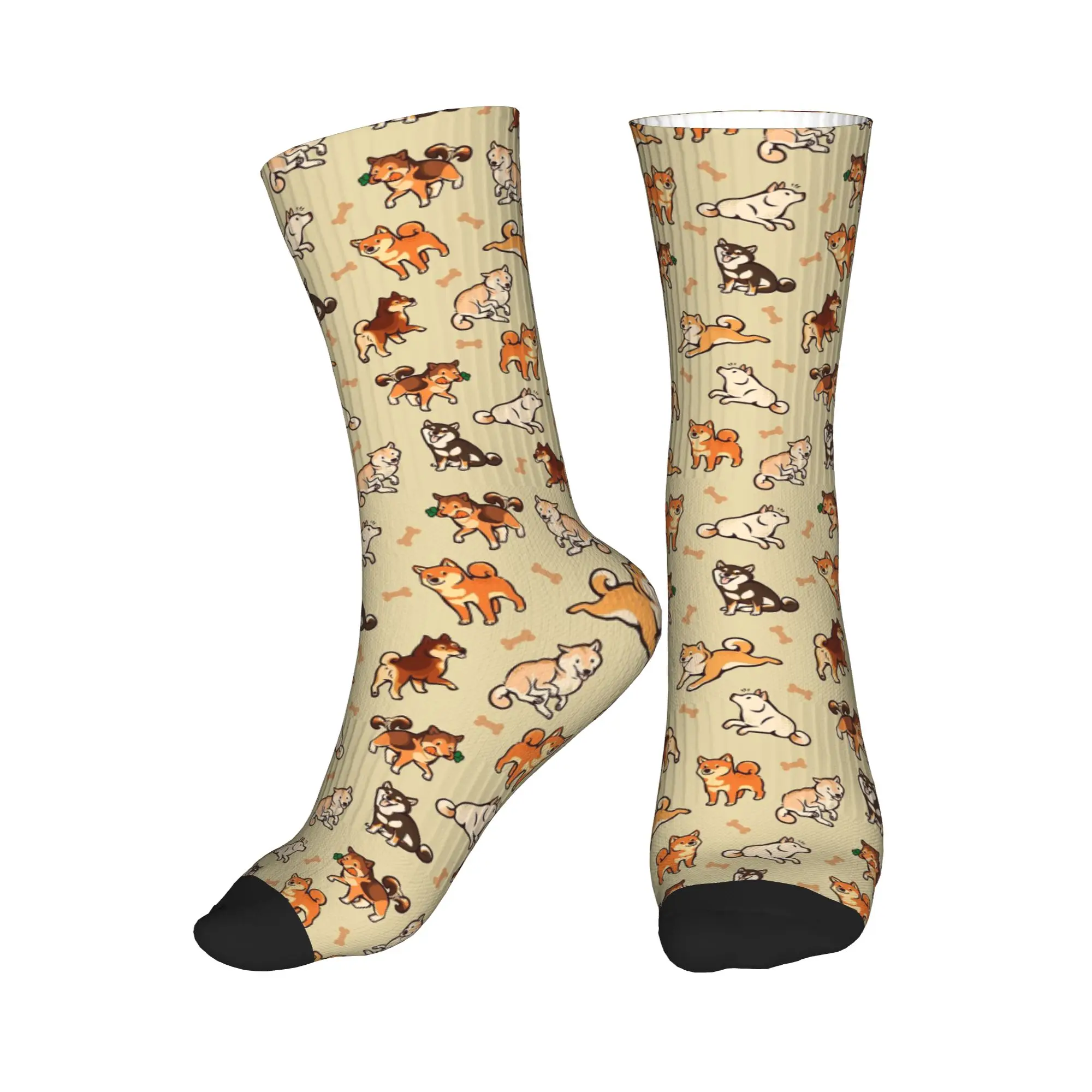 All Seasons Shiba Inu Lovely Cute Dogs In Cream Sport Middle Tube Socks High Quality Crew Socks Hip Hop Stockings for Men Women
All Seasons Shiba Inu Lovely Cute Dogs In Cream Sport Middle Tube Socks High Quality Crew Socks Hip Hop Stockings for Men Women