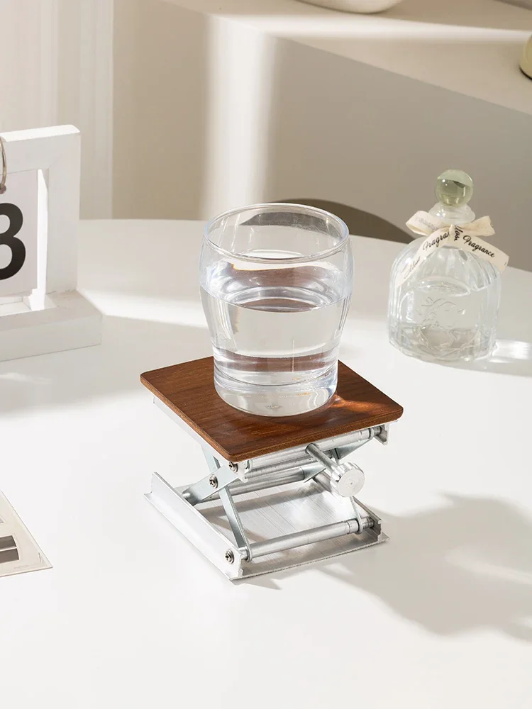 XEMO Height Adjustable Cup Coaster Black Walnut Aluminum Alloy Acrylic Heat Resistant Table Mat Nordic Style Square Metal
XEMO Height Adjustable Cup Coaster Black Walnut Aluminum Alloy Acrylic Heat Resistant Table Mat Nordic Style Square Metal