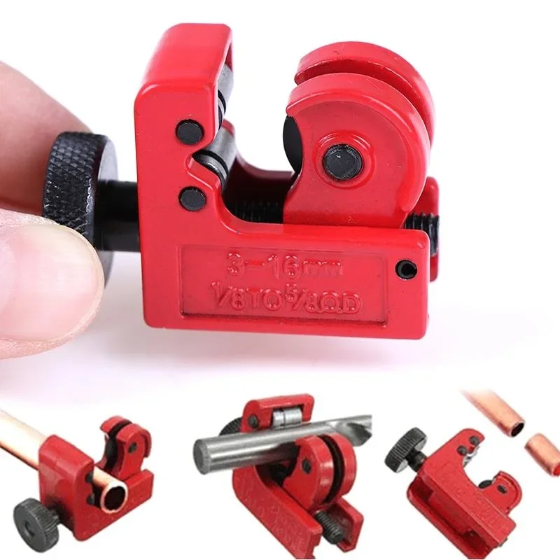 3-22/3-16 mm Mini Alloy Steel Pipe Tubing Cutter 1/8" To 5/8" OD Copper Brass Aluminum Cutting Tool HOT
3-22/3-16 mm Mini Alloy Steel Pipe Tubing Cutter 1/8" To 5/8" OD Copper Brass Aluminum Cutting Tool HOT