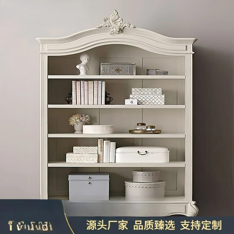 Customized, American light luxury solid wood bookcase, post-modern simple white decorative cabinet
Customized, American light luxury solid wood bookcase, post-modern simple white decorative cabinet