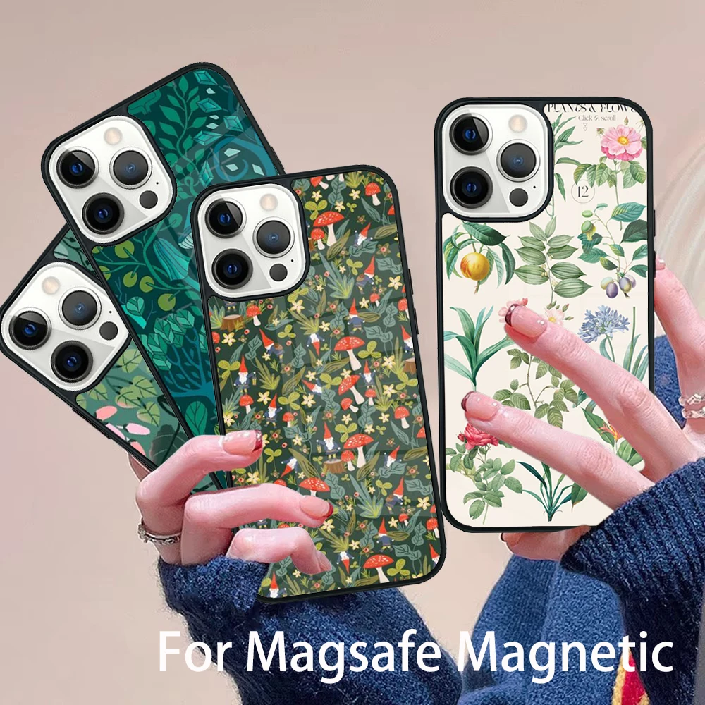 woodland creatures Tree plants mushrooms Phone Case Magesafe Magnetic Cover For IPhone 16 11 12 13 14 15 Pro Max Plus Mini
woodland creatures Tree plants mushrooms Phone Case Magesafe Magnetic Cover For IPhone 16 11 12 13 14 15 Pro Max Plus Mini