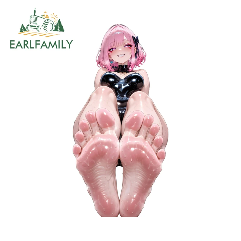 EARLFAMILY Pink Hair Succubus Anime Vinyl Car Wrap Decal Display Pink Feet Loli Car Sticker Waterproof Windshield Sunscreen
EARLFAMILY Pink Hair Succubus Anime Vinyl Car Wrap Decal Display Pink Feet Loli Car Sticker Waterproof Windshield Sunscreen