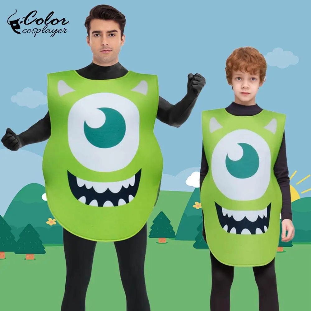 Color Cosplayer Cartoon Monsters Costume Carnival Cosplay Big Eye Printed Sponge Outfit Stage Costume Props Fancy Dress Up Party
Color Cosplayer Cartoon Monsters Costume Carnival Cosplay Big Eye Printed Sponge Outfit Stage Costume Props Fancy Dress Up Party