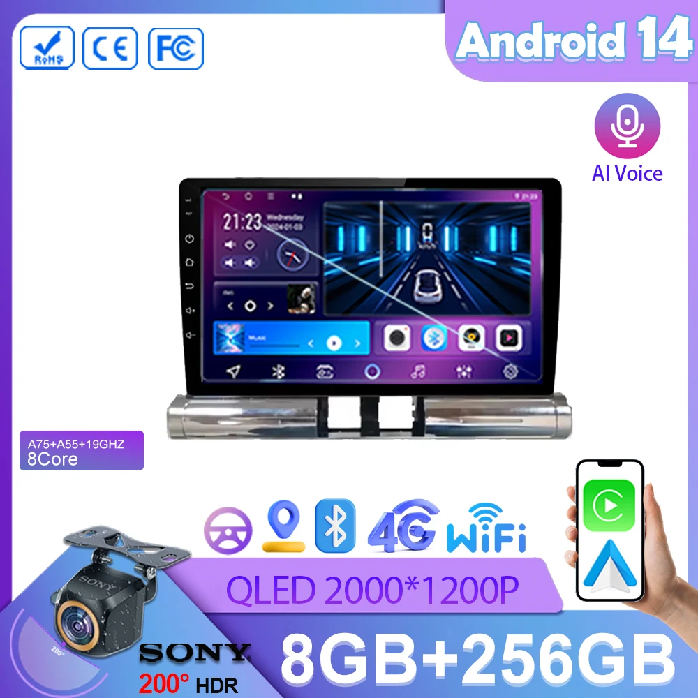 Car Radio For Citroen C3 2018 - 2023 Android Multimedia GPS Navigation Carplay Android Auto Head Unit Stereo Autoradio No 2 Din
Car Radio For Citroen C3 2018 - 2023 Android Multimedia GPS Navigation Carplay Android Auto Head Unit Stereo Autoradio No 2 Din