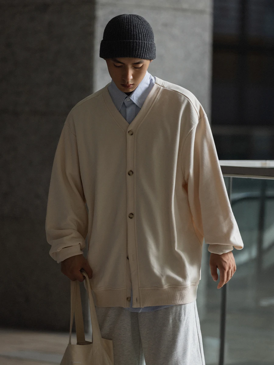 Retro Japanese Style Open Cardigan Sweatshirt Loose Casual Unisex Spring Autumn Lazy Style Couple Outerwear Trendy Shirt Collar
Retro Japanese Style Open Cardigan Sweatshirt Loose Casual Unisex Spring Autumn Lazy Style Couple Outerwear Trendy Shirt Collar