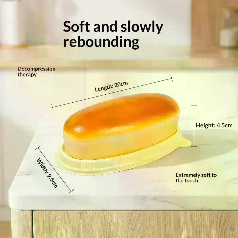 Simulated Cheese Cake Squeeze Prank Decoration Bread Squishyfor Stress Relief Realistic Slow Rising Sensory Toys
Simulated Cheese Cake Squeeze Prank Decoration Bread Squishyfor Stress Relief Realistic Slow Rising Sensory Toys