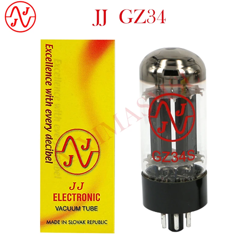 Czech JJ GZ34 Vacuum Tube Valve Replace 5AR4 Rectifier Tube For Audio Valve Amplifier Kit Precision Matching Electron tubes
Czech JJ GZ34 Vacuum Tube Valve Replace 5AR4 Rectifier Tube For Audio Valve Amplifier Kit Precision Matching Electron tubes