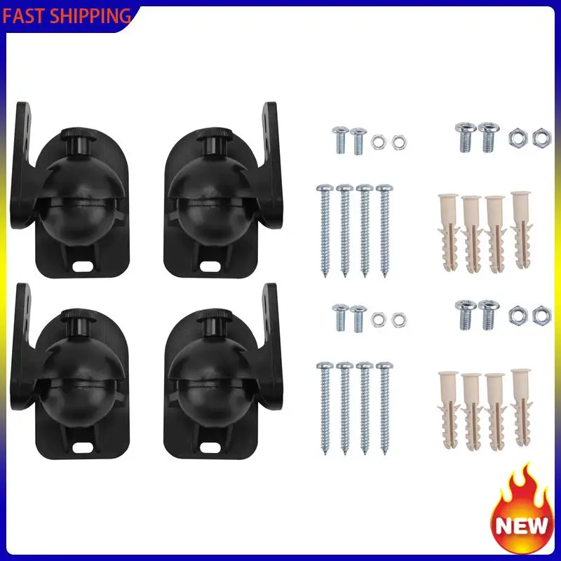Especial 12PCS Universal Speaker Wall Mount Bracket Ceiling Stand Clamp With Adjustable Swivel And Tilt Angle Rotation
Especial 12PCS Universal Speaker Wall Mount Bracket Ceiling Stand Clamp With Adjustable Swivel And Tilt Angle Rotation