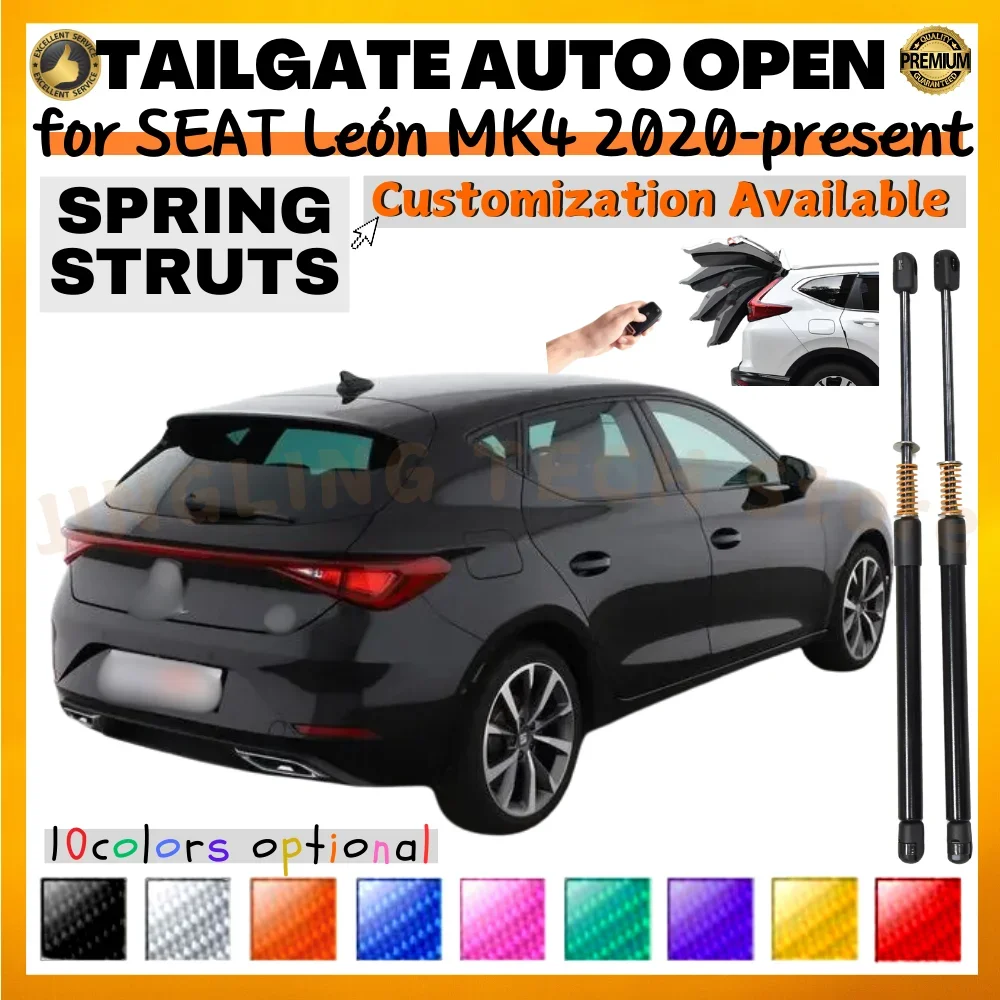 Qty(2) Trunk Struts with Spring for SEAT Leon MK4 (KL1/KL8) Hatchback 2020-present Rear Tailgate Gas Springs Lift Support Shock
Qty(2) Trunk Struts with Spring for SEAT Leon MK4 (KL1/KL8) Hatchback 2020-present Rear Tailgate Gas Springs Lift Support Shock