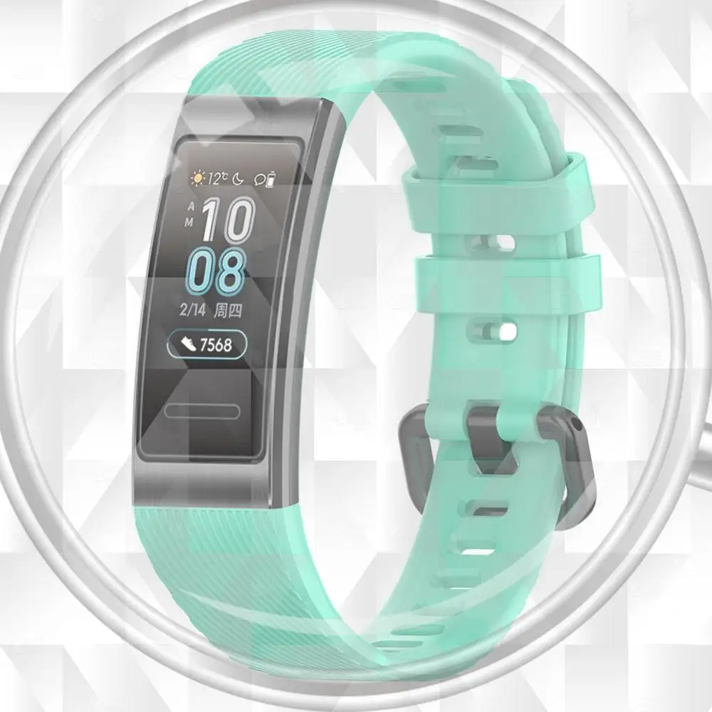 Silicone Sports Watchband Wrist Strap Lightness and Portability No Space Occupy with Buckle for Huawei Band 4 Pro TER-B29S
Silicone Sports Watchband Wrist Strap Lightness and Portability No Space Occupy with Buckle for Huawei Band 4 Pro TER-B29S