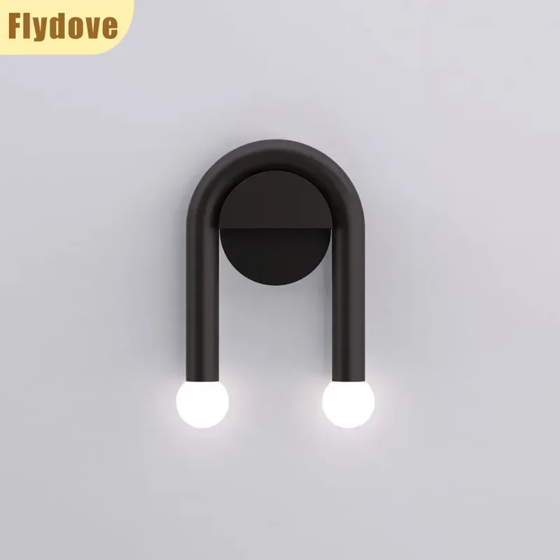 Modern LED Black Wall Lamp Nordic Minimalist Creative Living Room Bedroom Bathroom Headboard Decoration Indoor Lighting Fixtures
Modern LED Black Wall Lamp Nordic Minimalist Creative Living Room Bedroom Bathroom Headboard Decoration Indoor Lighting Fixtures