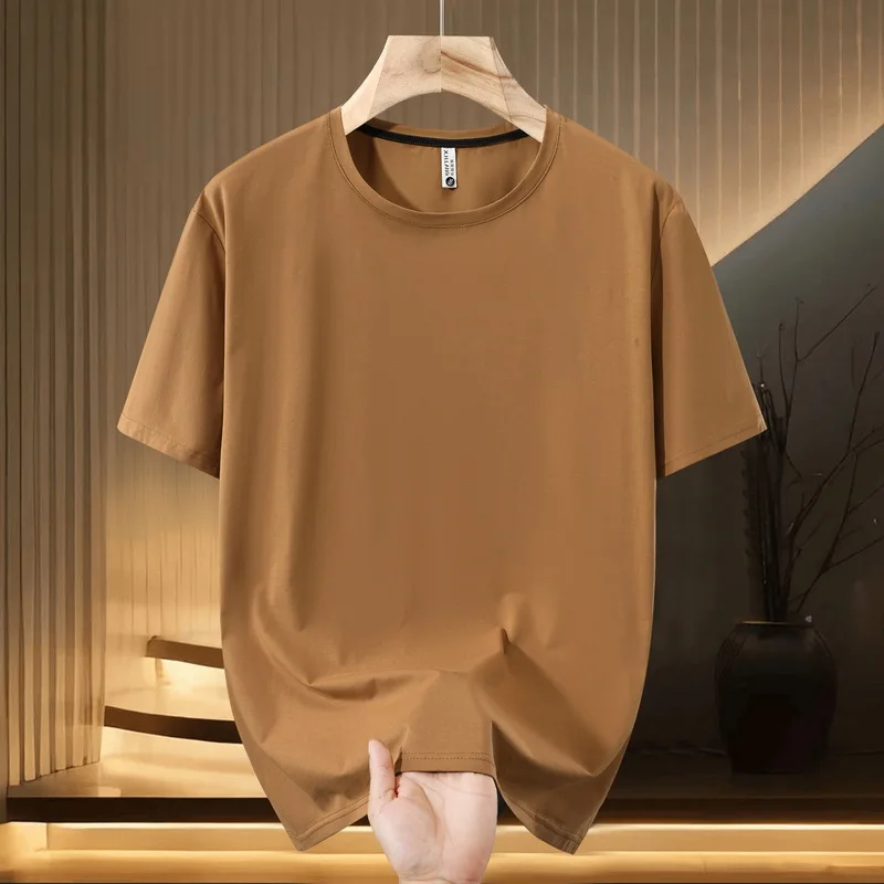 plus Size Men's T-Shirt round Neck Short Sleeve Ice Porcelain Cotton Loose Fit Summer Casual Wear Comfortable Breathable
plus Size Men's T-Shirt round Neck Short Sleeve Ice Porcelain Cotton Loose Fit Summer Casual Wear Comfortable Breathable