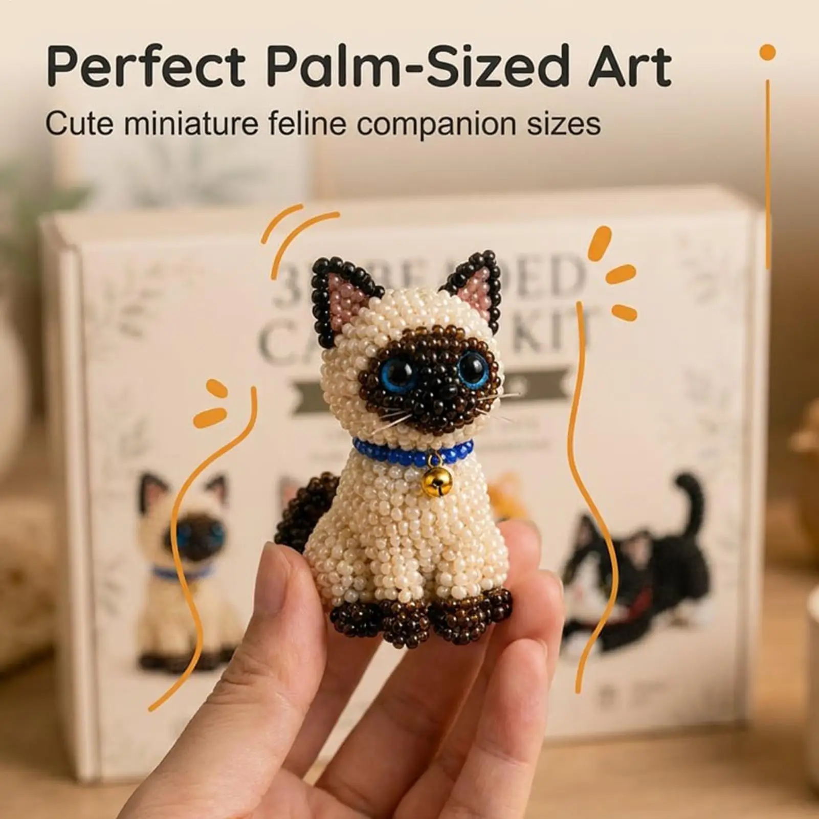 Tiny DIY Animals Beading Kit Fun Handmade Animal Beading Craft Set For Kid Boys Girls Children Teens Adult Women Men Desk
Tiny DIY Animals Beading Kit Fun Handmade Animal Beading Craft Set For Kid Boys Girls Children Teens Adult Women Men Desk