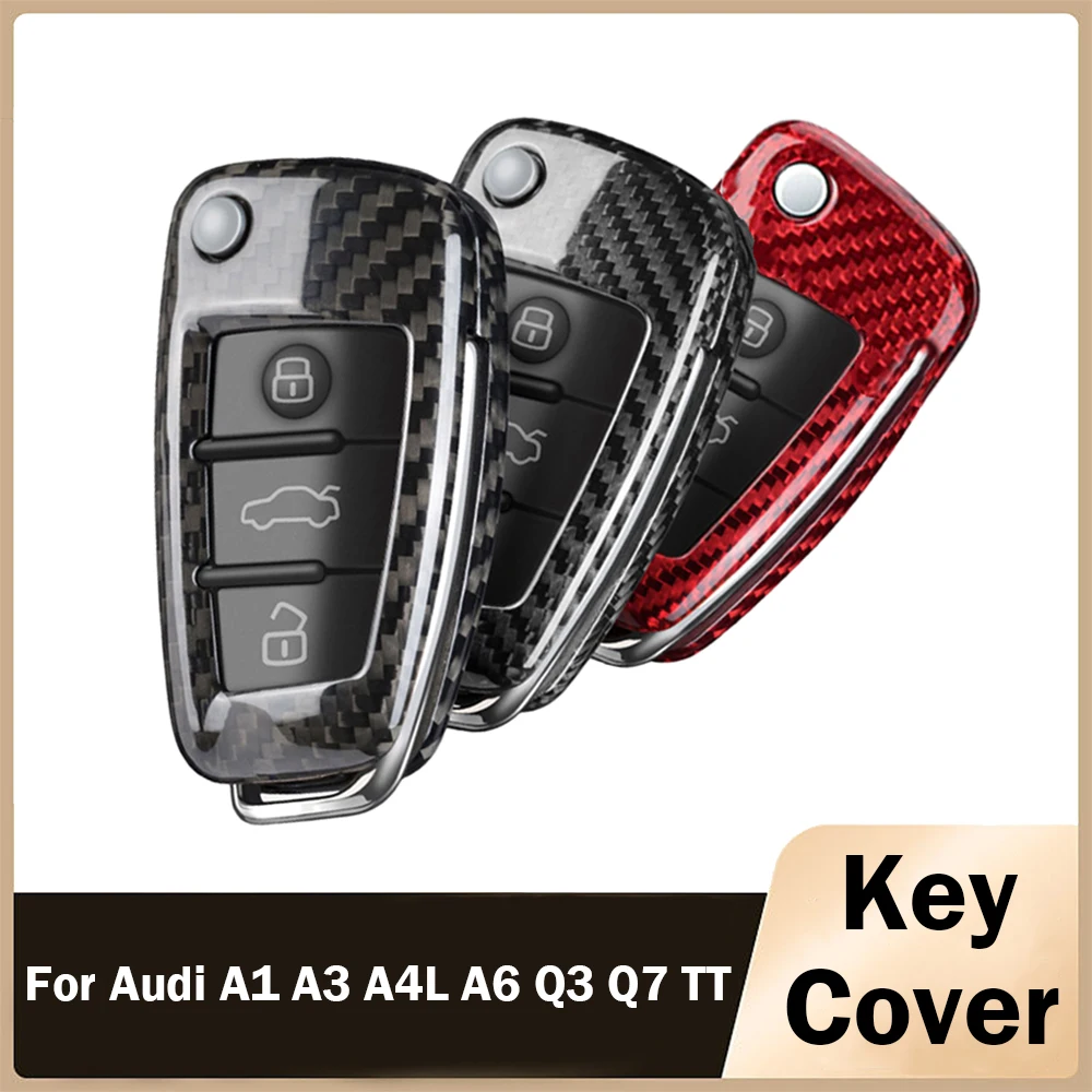Real Carbon Fiber Car Key Fob Cover for Audi A3 8L 8P A4 B6 B7 B8 C6 4F RS3 Q3 A1 A4L A6 Q3 Q7 TT Car Key Case Cover Shell Fob
Real Carbon Fiber Car Key Fob Cover for Audi A3 8L 8P A4 B6 B7 B8 C6 4F RS3 Q3 A1 A4L A6 Q3 Q7 TT Car Key Case Cover Shell Fob