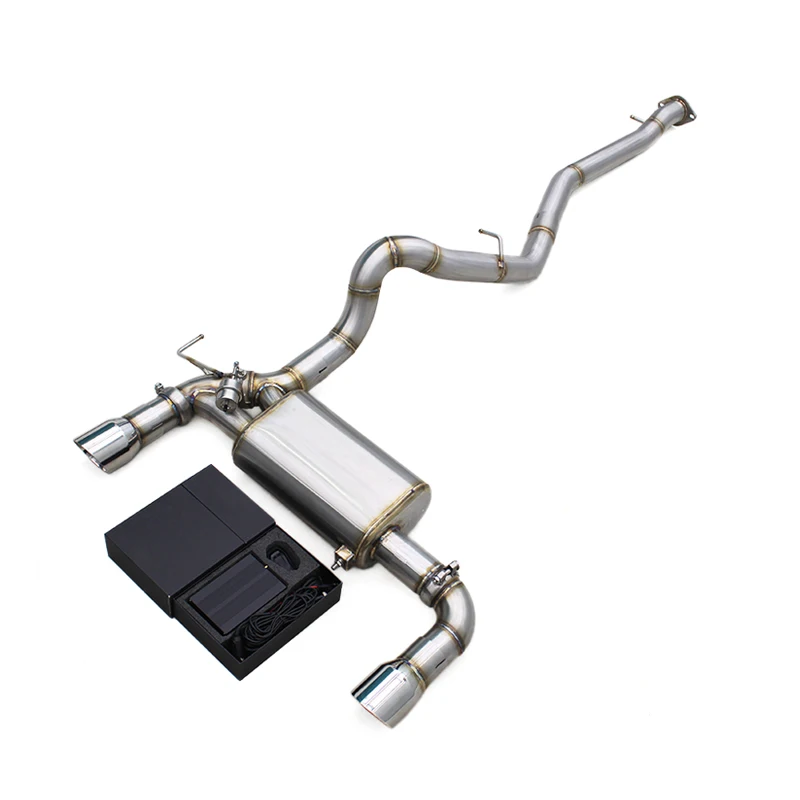 LXBY-Exhaust Pipe System for Ford Bronco L4 2.3T/2.7L 2024-2025 Stainless Steel Dynamic Sound Catback Muffler With Chrome Tips
LXBY-Exhaust Pipe System for Ford Bronco L4 2.3T/2.7L 2024-2025 Stainless Steel Dynamic Sound Catback Muffler With Chrome Tips