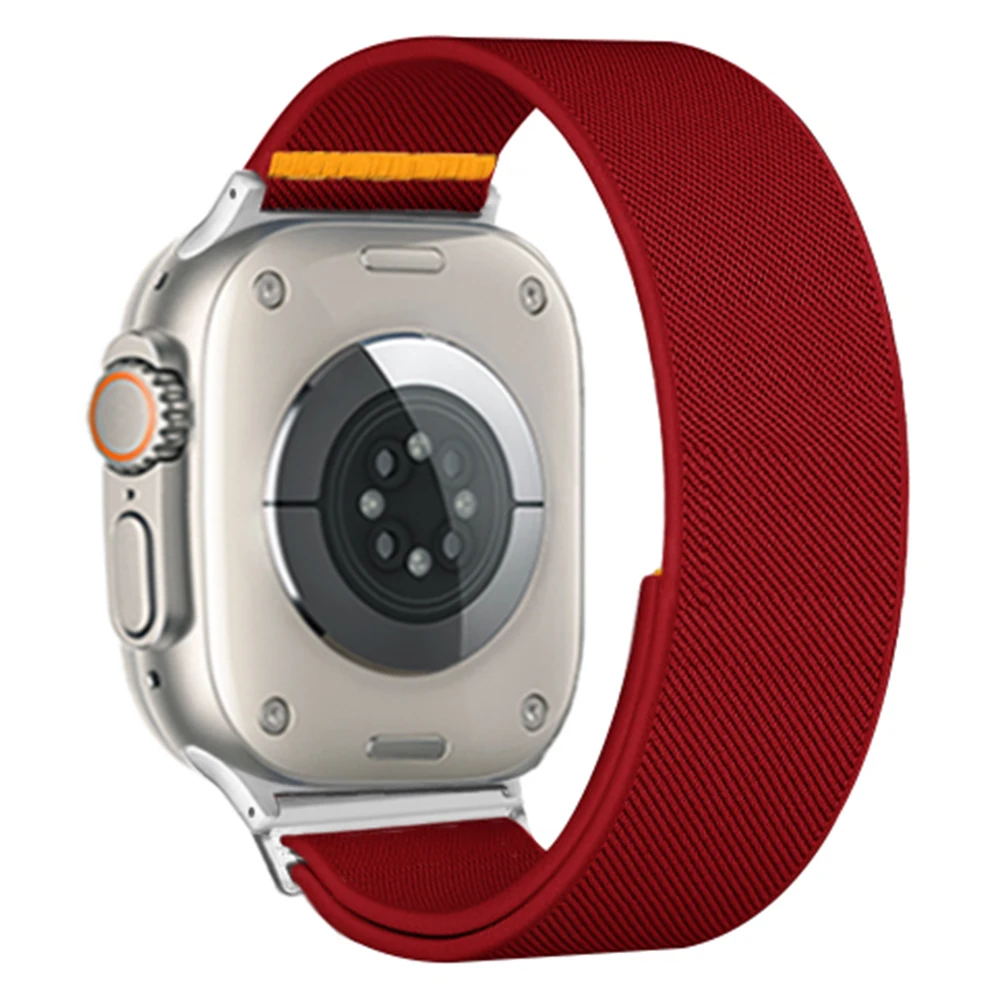 Nylon Watch Band for Apple Watch Apple Watch Ultra 3 2 1 49mm / Series 11 10 46mm / 9 8 7 45mm / SE3 SE2 SE 6 5 4 44mm / 3 2 1 4
Nylon Watch Band for Apple Watch Apple Watch Ultra 3 2 1 49mm / Series 11 10 46mm / 9 8 7 45mm / SE3 SE2 SE 6 5 4 44mm / 3 2 1 4
