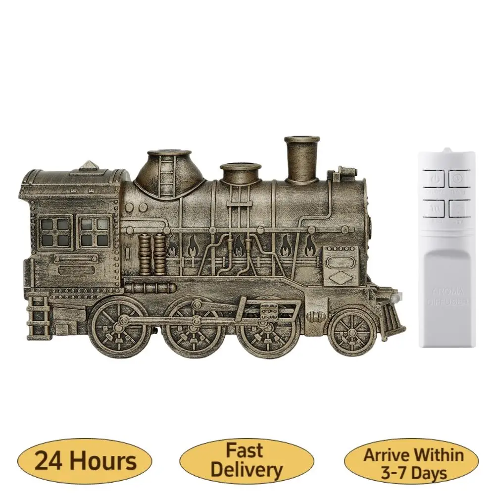 300ML Vintage Steam Train Air Diffuser Humidifier Essential Oil Diffuser Aromatherapy Diffuser for Relaxation Home Decor & Gifts
300ML Vintage Steam Train Air Diffuser Humidifier Essential Oil Diffuser Aromatherapy Diffuser for Relaxation Home Decor & Gifts