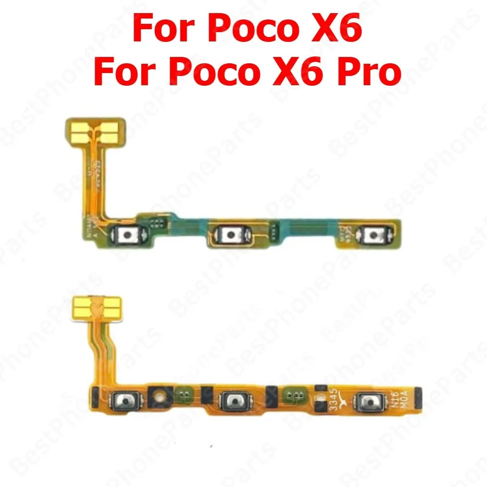Гибкий кабель включения и выключения громкости для Xiaomi Poco X6 Pro PocoX6 X6Pro, боковая кнопка, кнопка отключения звука, запасные части для мобильного телефона
Гибкий кабель включения и выключения громкости для Xiaomi Poco X6 Pro PocoX6 X6Pro, боковая кнопка, кнопка отключения звука, запасные части для мобильного телефона