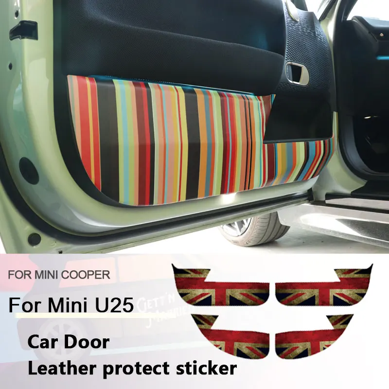 4Pcs/Set For Mini U25 Car Inner Door Panel Protection Anti Kick Film Sticker Leather Sticker Car Interior For Mini Accessories
4Pcs/Set For Mini U25 Car Inner Door Panel Protection Anti Kick Film Sticker Leather Sticker Car Interior For Mini Accessories
