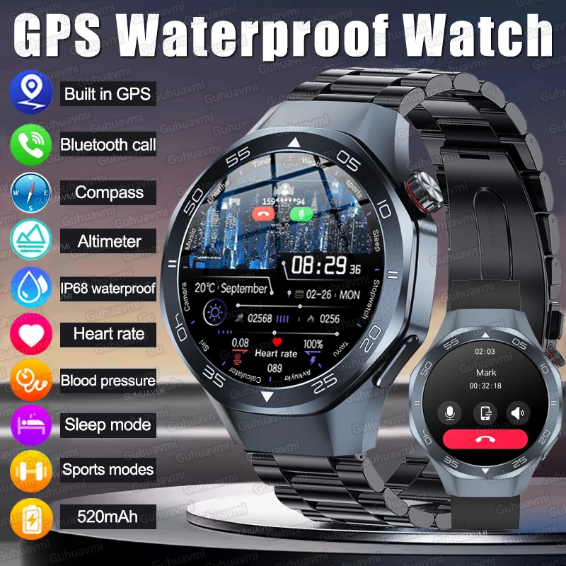 2025 New Upgraded GT5 Pro Smart Watch Men HD AMOLED Screen GPS Motion trajectory Heart Rate Bluetooth Call 1.53" SmartWatch IP68
2025 New Upgraded GT5 Pro Smart Watch Men HD AMOLED Screen GPS Motion trajectory Heart Rate Bluetooth Call 1.53" SmartWatch IP68