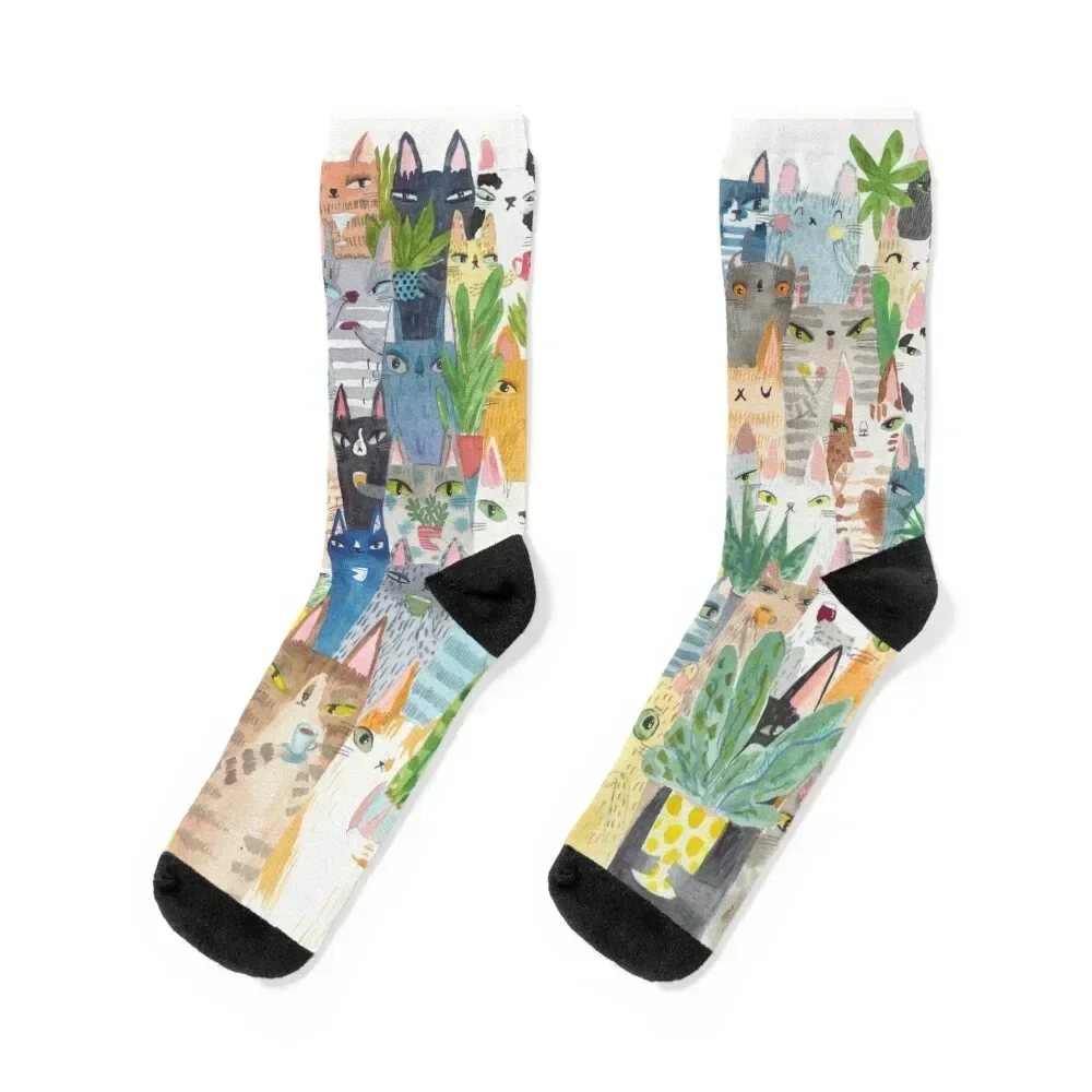 Lots of cats and plants Socks Stockings man winter gifts luxe colored Designer Man Socks Women's
Lots of cats and plants Socks Stockings man winter gifts luxe colored Designer Man Socks Women's