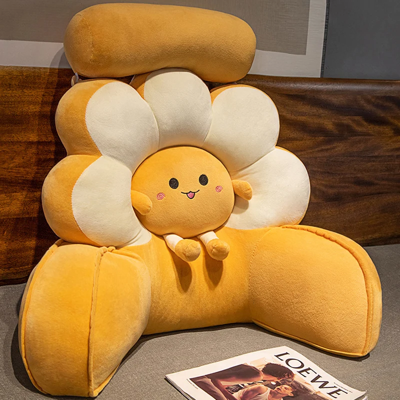 Cartoon Flower Bedside Cushion, Soft Bag Cushion, Large Back Cushion, Office Waist Support for Children and Girls Reading in Bed
Cartoon Flower Bedside Cushion, Soft Bag Cushion, Large Back Cushion, Office Waist Support for Children and Girls Reading in Bed