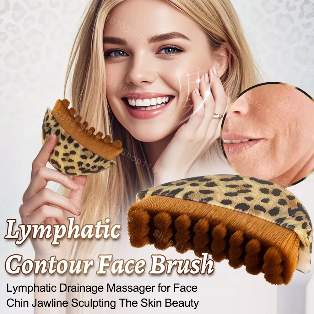 Lymphatic Contour Face Brush Portable Face Brush Lymphatic Drainage Massager for Face Chin Jawline Sculpting The Skin Beauty
Lymphatic Contour Face Brush Portable Face Brush Lymphatic Drainage Massager for Face Chin Jawline Sculpting The Skin Beauty
