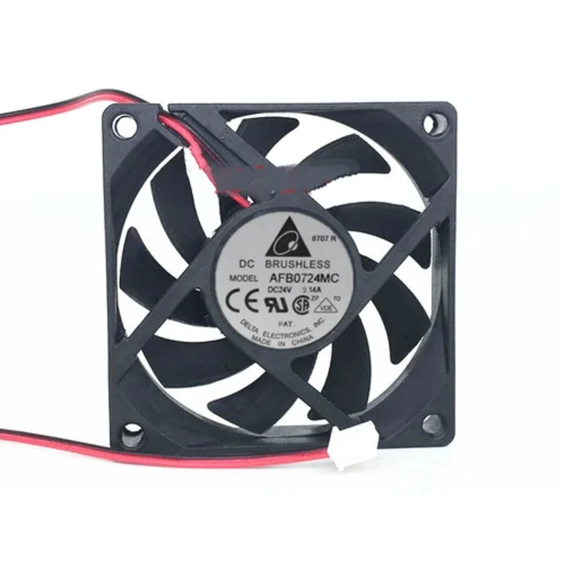 L Вентилятор охлаждения с инвертором большого объема воздуха AFB0724MC 70*70*15 мм 24 В 0,14 А 
L Вентилятор охлаждения с инвертором большого объема воздуха AFB0724MC 70*70*15 мм 24 В 0,14 А