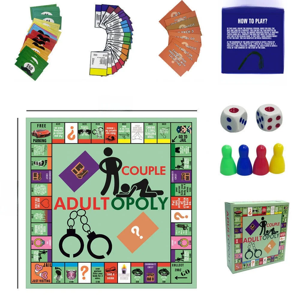 Игра для пары для взрослых, ночная трансграничная новинка, настольная игра для пар, настольная игра для развлечений и поездок на работу
Игра для пары для взрослых, ночная трансграничная новинка, настольная игра для пар, настольная игра для развлечений и поездок на работу