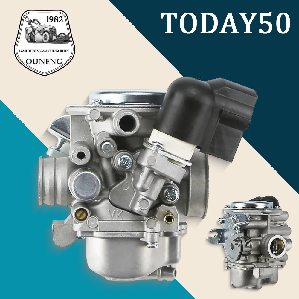 Motorcycle Carburetor For Honda Today50 2 Stroke Dio50 Nvs50 Nvs502sh Nsk50sh4 Nsc50sh5 Sdh50qt-40-41-42 50cc 16100-GFC-T12
Motorcycle Carburetor For Honda Today50 2 Stroke Dio50 Nvs50 Nvs502sh Nsk50sh4 Nsc50sh5 Sdh50qt-40-41-42 50cc 16100-GFC-T12
