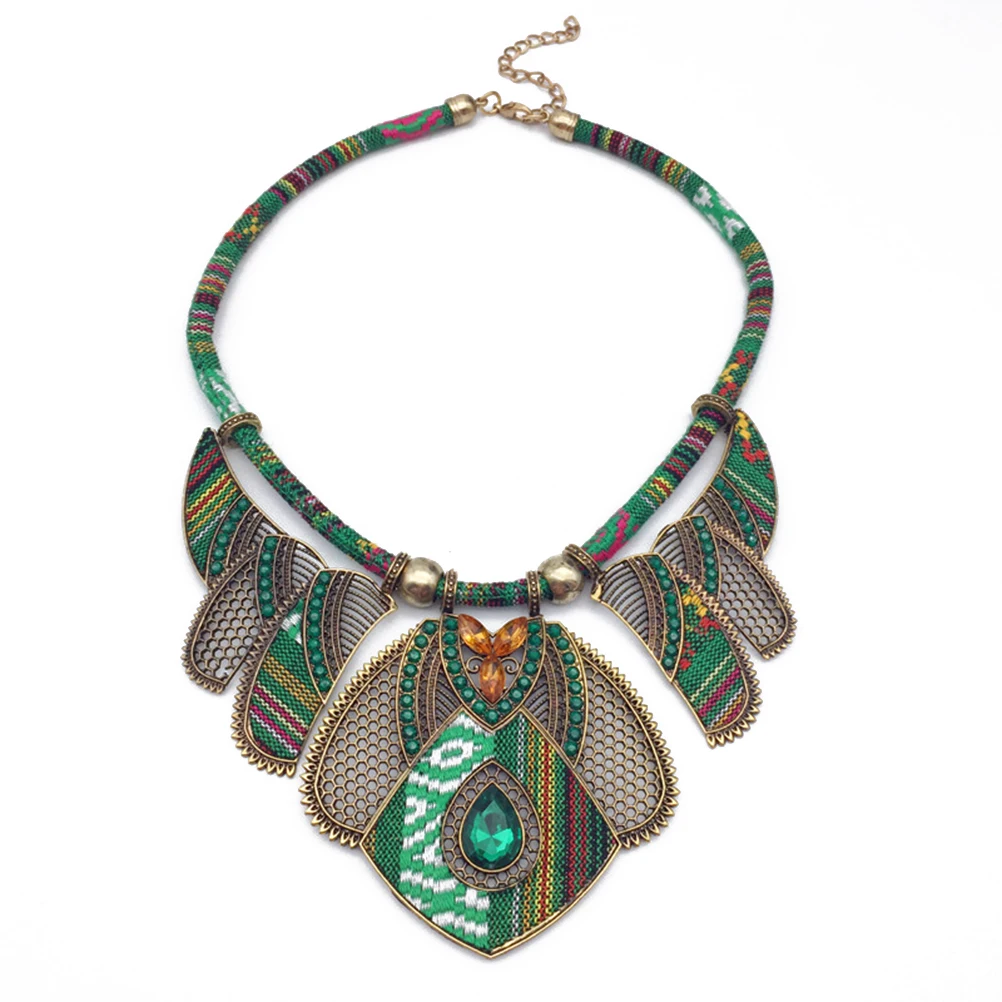 Bohemian Necklace Costume Colorful Beads for Women Bib Choker Jewelry Ethnic Nationality
Bohemian Necklace Costume Colorful Beads for Women Bib Choker Jewelry Ethnic Nationality