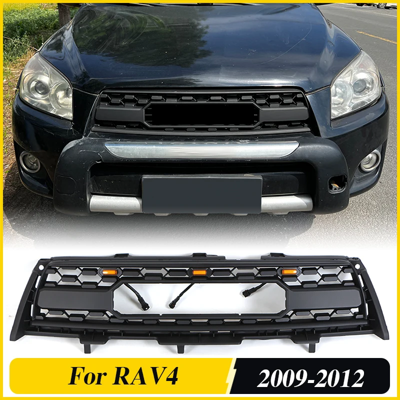 Front Grill With LED Lights Bumper Auto Parts Grille Fits for 2009 2010 2011 2012 Toyota Rav4 Grill
Front Grill With LED Lights Bumper Auto Parts Grille Fits for 2009 2010 2011 2012 Toyota Rav4 Grill