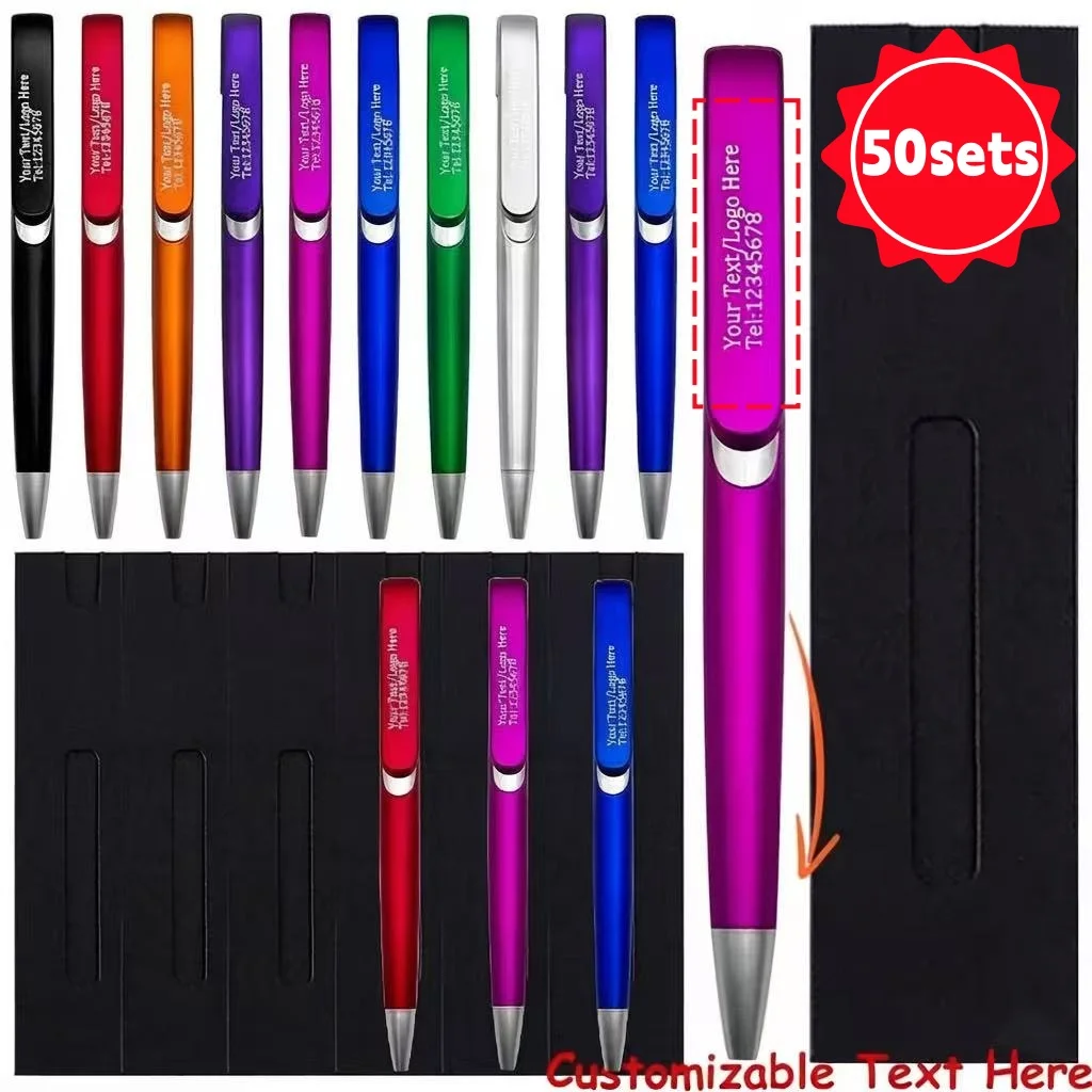 50 наборов настраиваемых шариковых ручек с подарочной коробкой — персонализированный деловой подарок для клиентов, офиса, выпускного, корпоративных мероприятий
50 наборов настраиваемых шариковых ручек с подарочной коробкой — персонализированный деловой подарок для клиентов, офиса, выпускного, корпоративных мероприятий