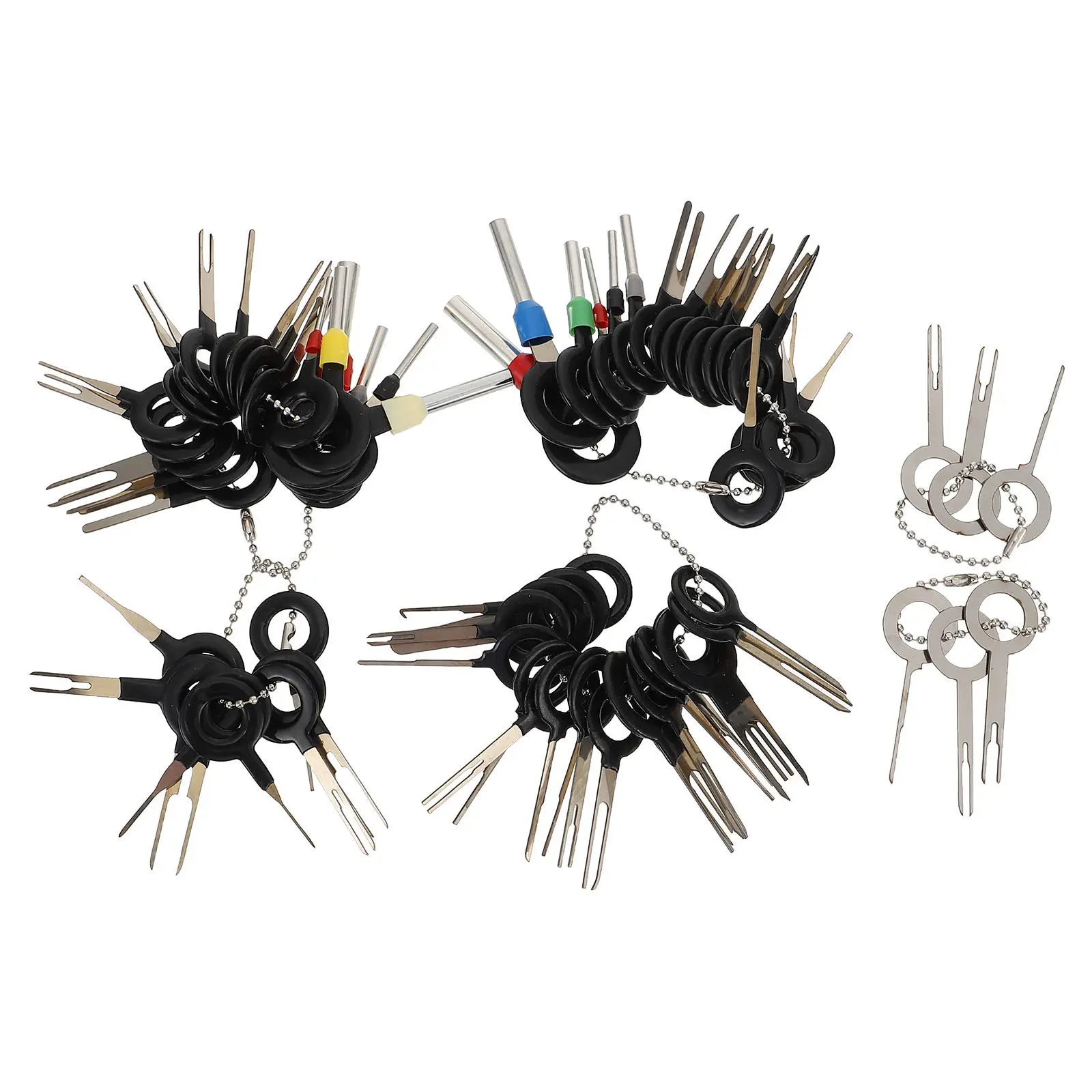 73Pcs Terminal Puller Kit Heavy Duty Steel Plastic Construction Adjustable Width Pin Extractor for Car Harness Repair DIY
73Pcs Terminal Puller Kit Heavy Duty Steel Plastic Construction Adjustable Width Pin Extractor for Car Harness Repair DIY