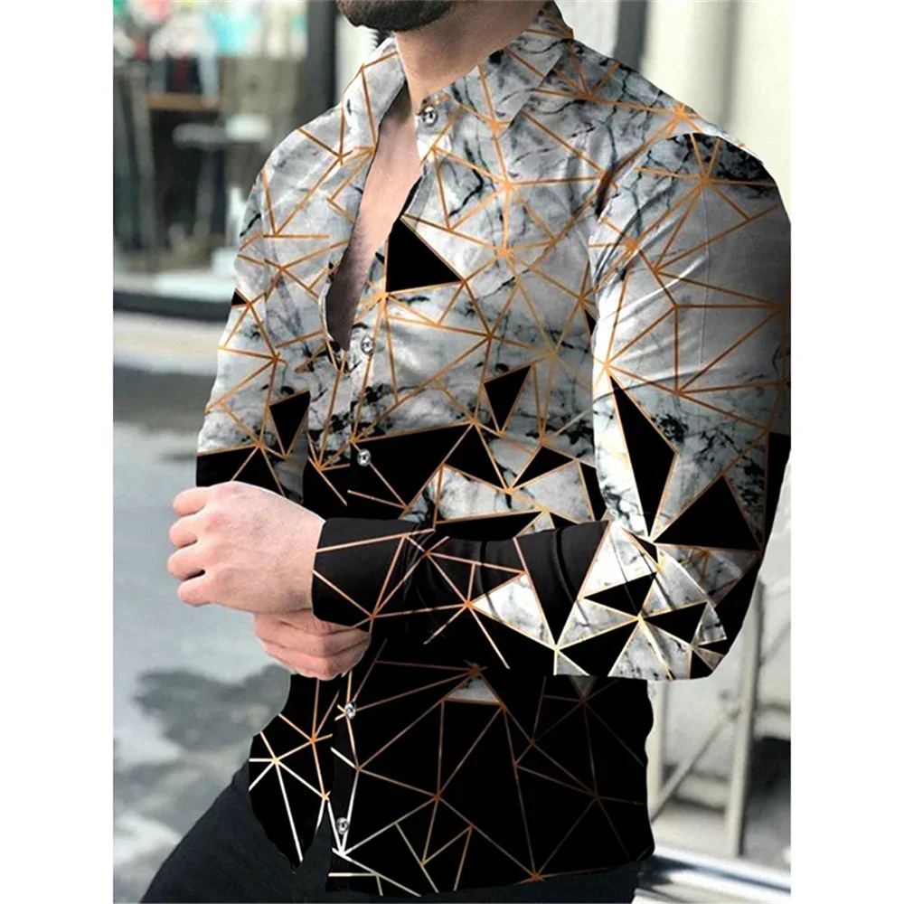 2024 Men's Casual Shirts Party Luxury Social Men's Shirt Lapel Button Down Casual Plaid Printed Long-sleeved Shirt
2024 Men's Casual Shirts Party Luxury Social Men's Shirt Lapel Button Down Casual Plaid Printed Long-sleeved Shirt