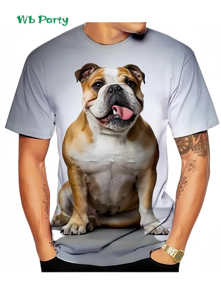 Мужская футболка с 3D принтом собаки, летняя уличная мужская футболка с короткими рукавами, модные универсальные мужские топы, новая мужская футболка большого размера
Мужская футболка с 3D принтом собаки, летняя уличная мужская футболка с короткими рукавами, модные универсальные мужские топы, новая мужская футболка большого размера