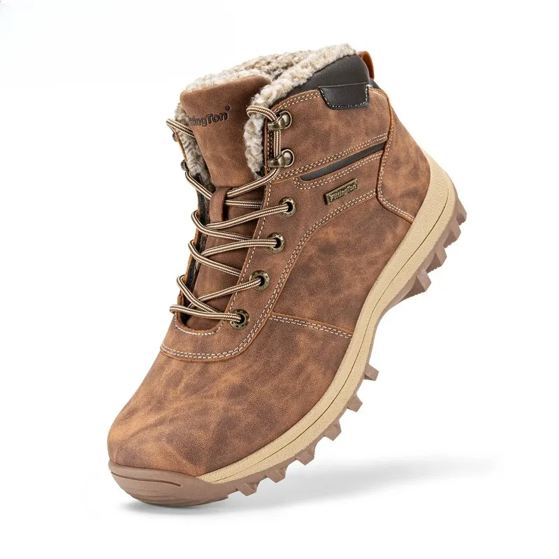 Shoes for Men Winter Thick Sole Warm Snow Boots Anti-slip Comfortable Fur Lined Sports Boot Warm Anti-chill High Top Boots Botas
Shoes for Men Winter Thick Sole Warm Snow Boots Anti-slip Comfortable Fur Lined Sports Boot Warm Anti-chill High Top Boots Botas