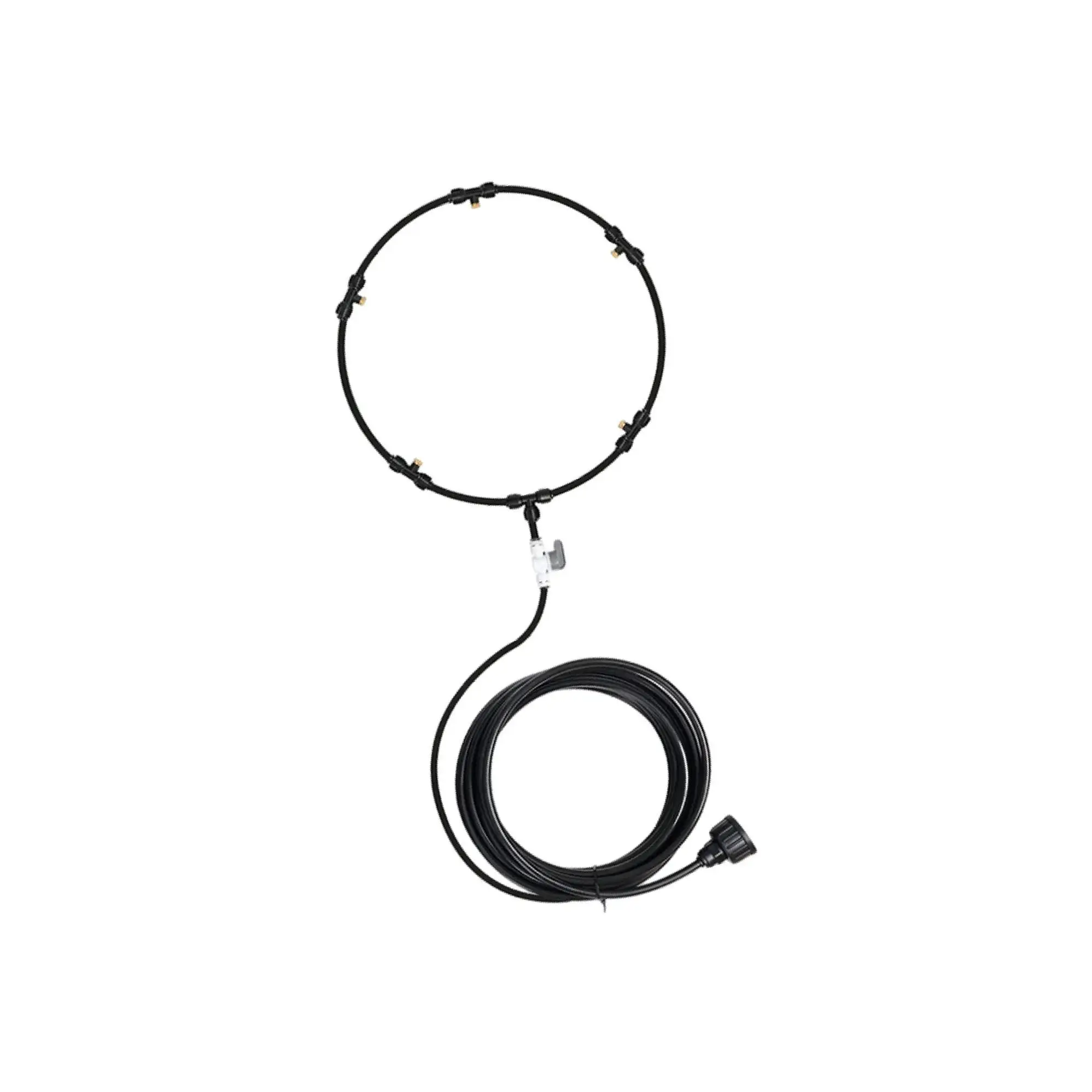 Outdoor Misting System Fan Cooling Kit 3/4" Connector for Patio Backyard 10cm EN
Outdoor Misting System Fan Cooling Kit 3/4" Connector for Patio Backyard 10cm EN