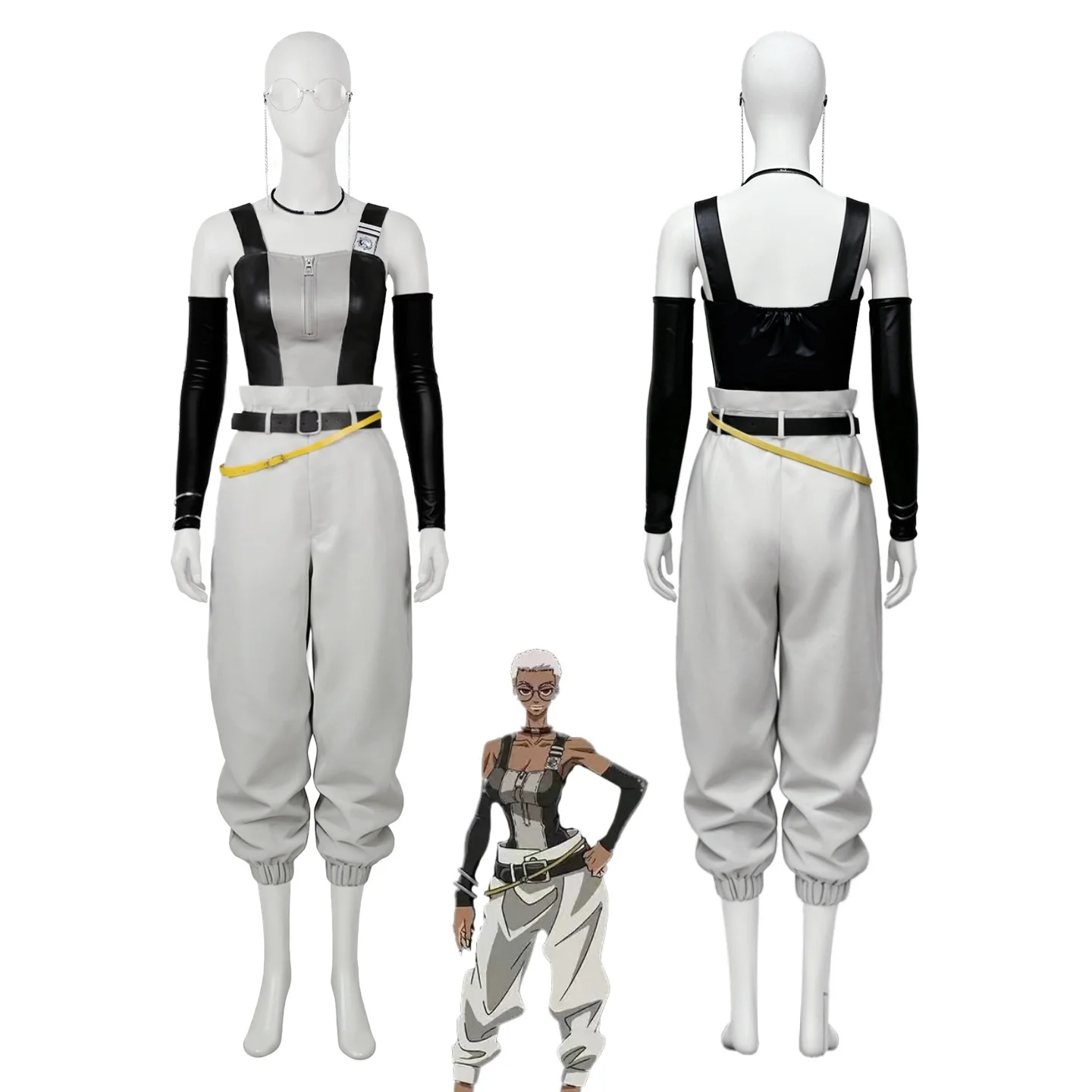 Anime Gachiakuta Semiu Grier Cosplay Costume Wig Halloween Party Suit
Anime Gachiakuta Semiu Grier Cosplay Costume Wig Halloween Party Suit