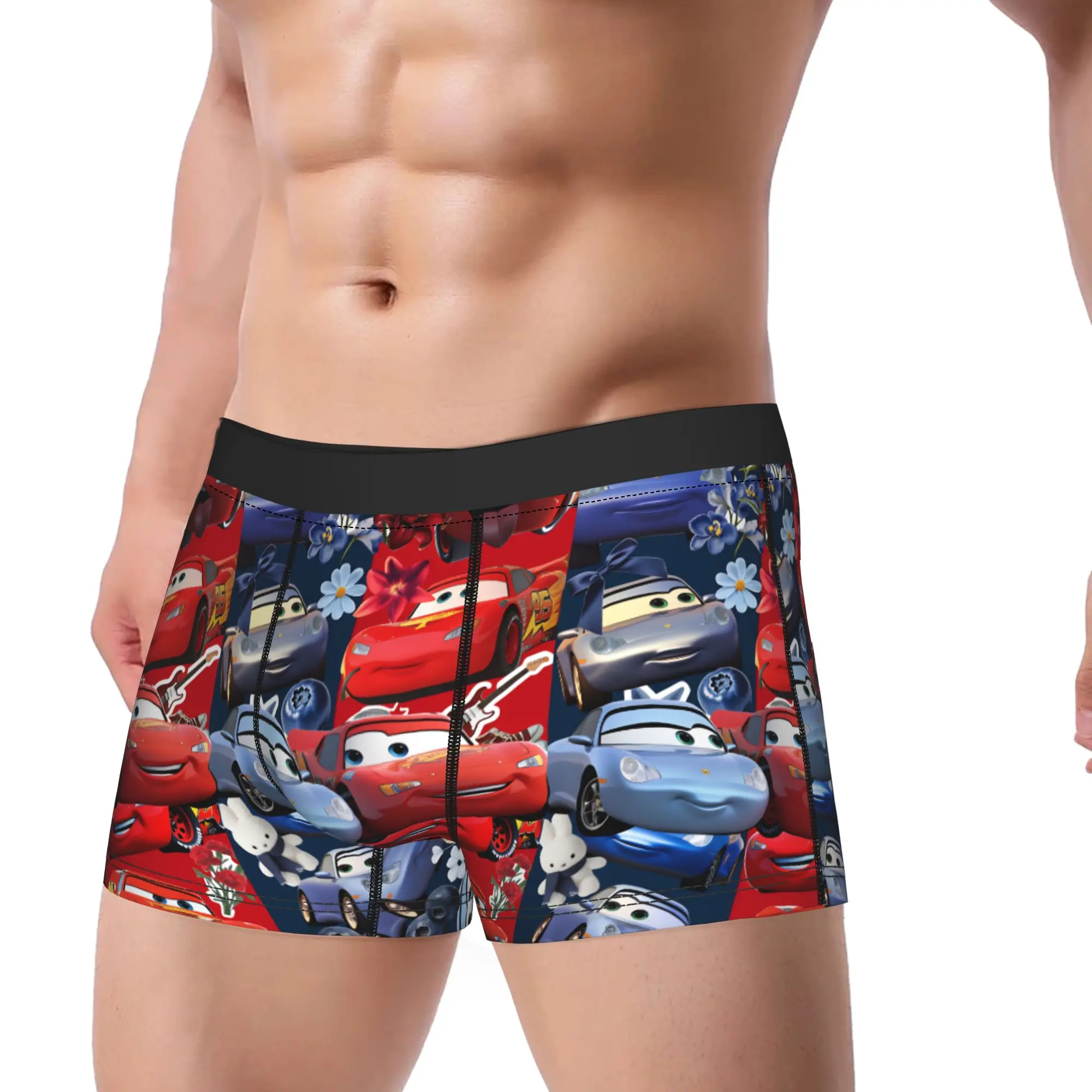 Lightning McQueen And Sally Split Background Collage Boxer Shorts Pouch Underwear Hot Sale Shorts Briefs Soft Trend Men Panties
Lightning McQueen And Sally Split Background Collage Boxer Shorts Pouch Underwear Hot Sale Shorts Briefs Soft Trend Men Panties