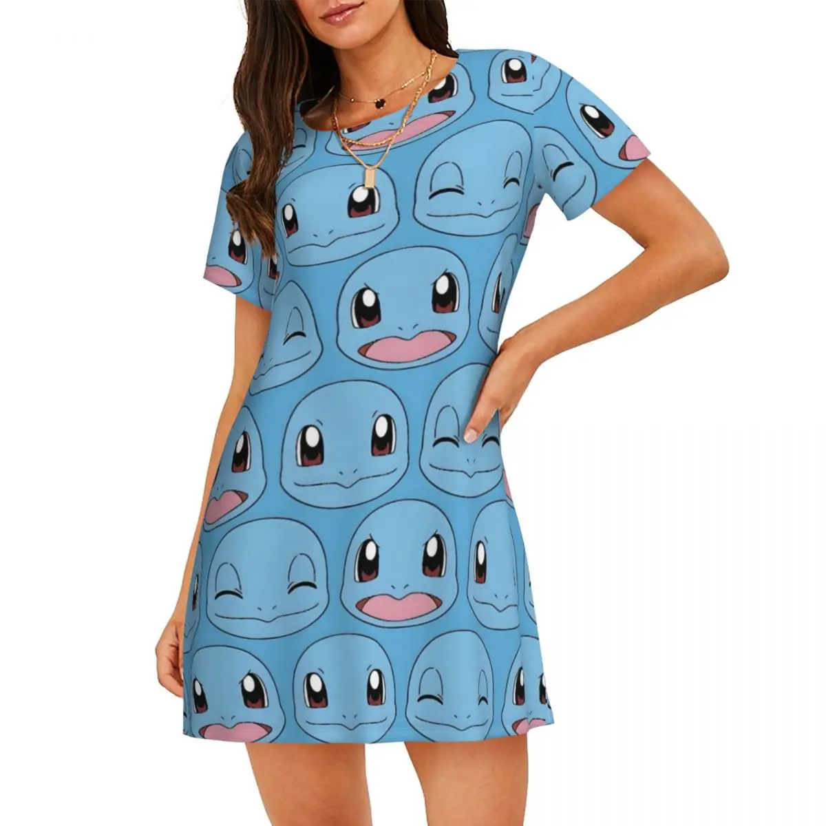 Женская ночная рубашка с короткими рукавами на заказ Squirtles, ночные рубашки с короткими рукавами и принтом для видеоигр, ночные рубашки с короткими рукавами для прогулок, отпуска
Женская ночная рубашка с короткими рукавами на заказ Squirtles, ночные рубашки с короткими рукавами и принтом для видеоигр, ночные рубашки с короткими рукавами для прогулок, отпуска