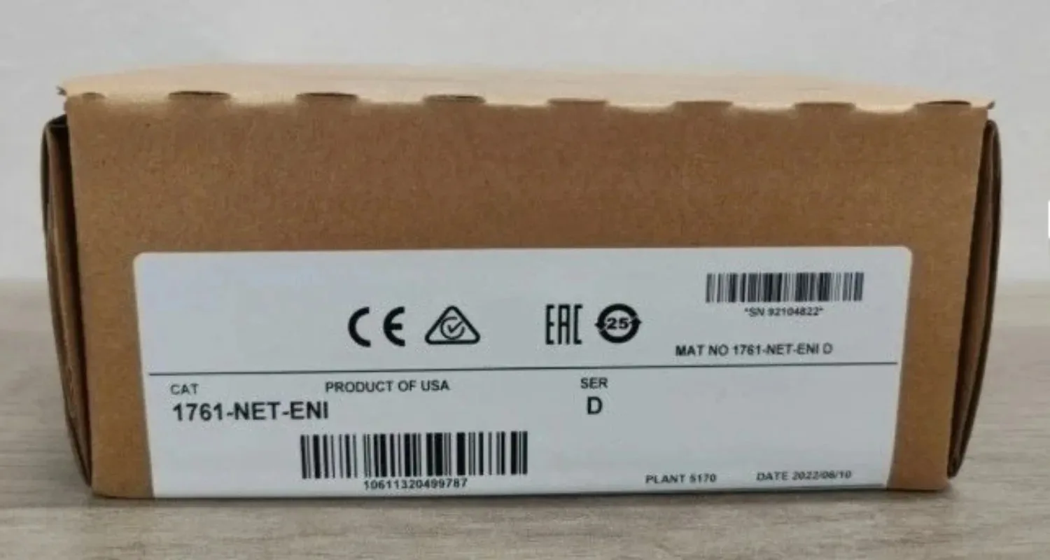 Brand new 1761-NET-ENI 1761 NET ENI Communication Adapter 1pcs Full stock Fast delivery
Brand new 1761-NET-ENI 1761 NET ENI Communication Adapter 1pcs Full stock Fast delivery