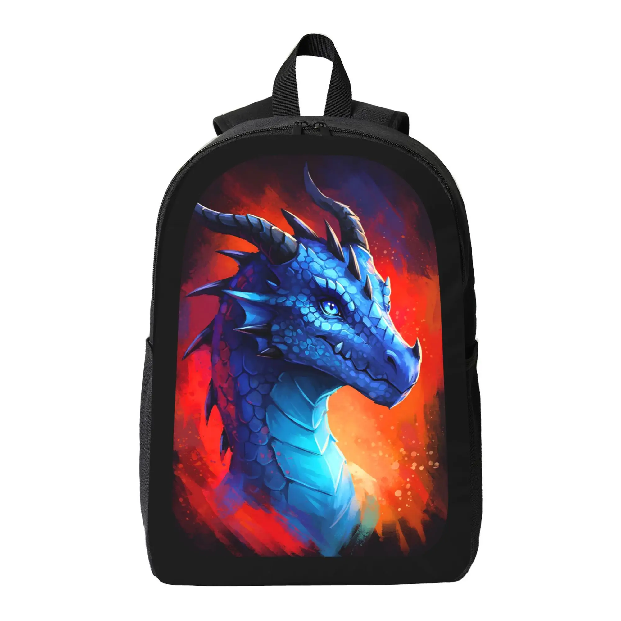 Magnificent Blue Dragon Backpack - Large Capacity School Bag with Adjustable Strap, Lightweight School Bag, Suitable for Teens
Magnificent Blue Dragon Backpack - Large Capacity School Bag with Adjustable Strap, Lightweight School Bag, Suitable for Teens