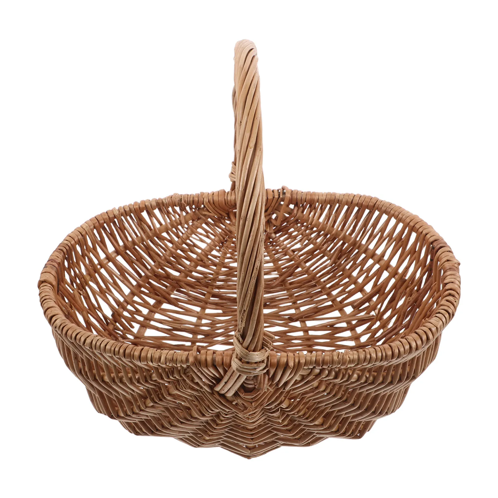 Wicker Shopping Basket Eggs Candy Storage Fruit Veggie Hand Woven Harvest Empty Picnic Baskets
Wicker Shopping Basket Eggs Candy Storage Fruit Veggie Hand Woven Harvest Empty Picnic Baskets