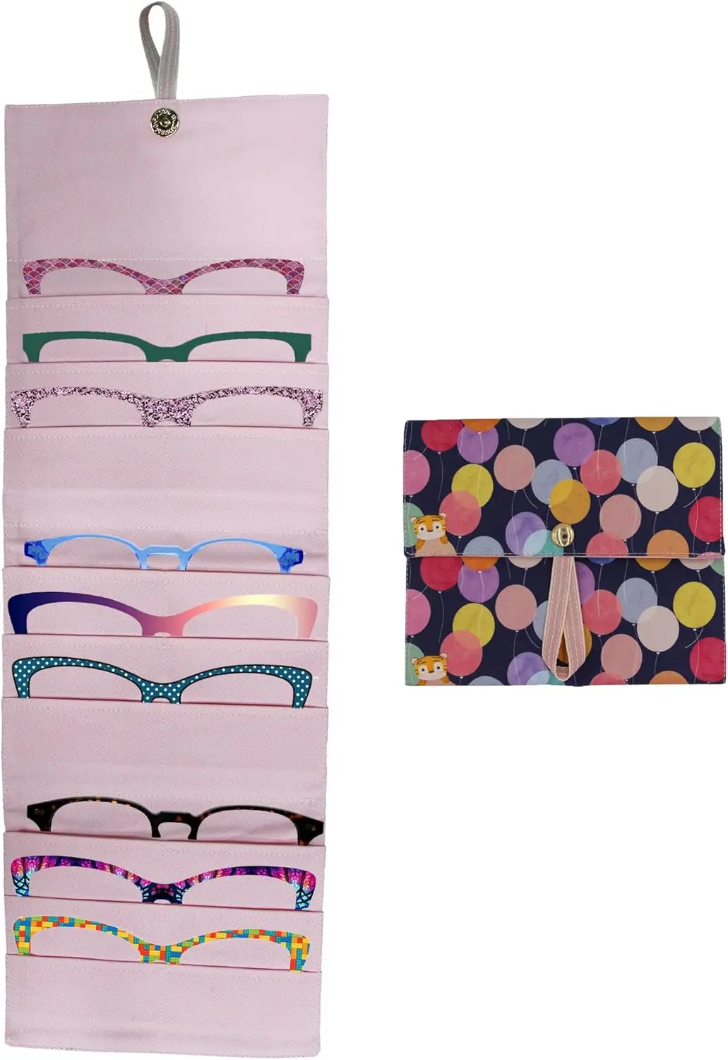 Органайзер для очков и аксессуаров Eyeglass Topper Travel Wallet — 9 отделений, портативное хранение для повседневного использования
Органайзер для очков и аксессуаров Eyeglass Topper Travel Wallet — 9 отделений, портативное хранение для повседневного использования