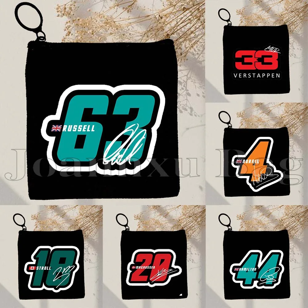 F1 Number Alex Albon 23 Lewis Hamilton 44 Lando Norris George Russell 63 Charles Leclerc 16 Coin Purse Key Case Bag Wallet Pouch
F1 Number Alex Albon 23 Lewis Hamilton 44 Lando Norris George Russell 63 Charles Leclerc 16 Coin Purse Key Case Bag Wallet Pouch